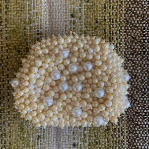 Vintage Bubble Pearl Clutch